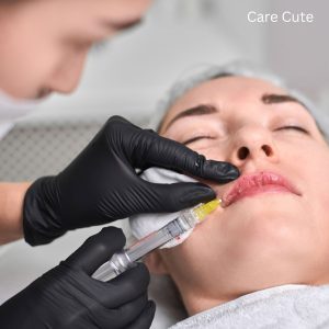 Lippenkorrektur zur Unterstützung von Form, Volumen und Kontur